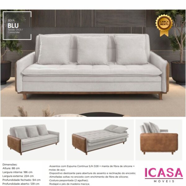 Sofa Cama Blu Oiti